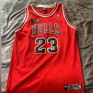 Vintage Nike Michael Jordan Chicago Bulls NBA Finals Jersey